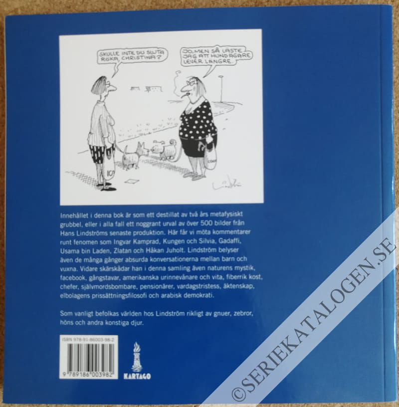 Baksida på Lindström volym 19 (2012)