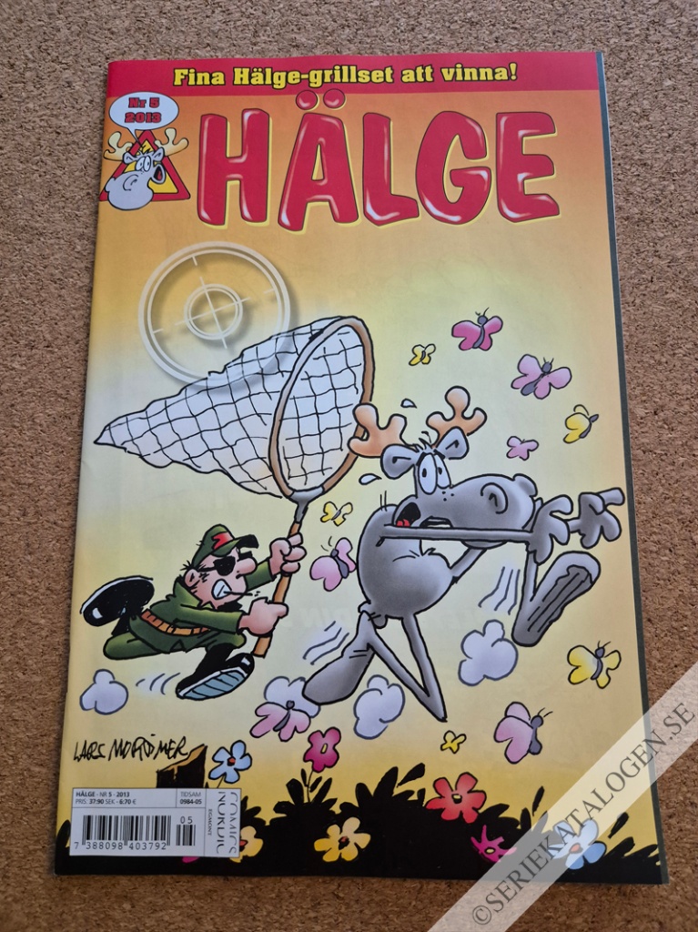 Framsida på Hälge #5 (2013)