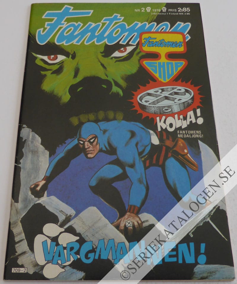 Framsida på Fantomen #2 (1976)