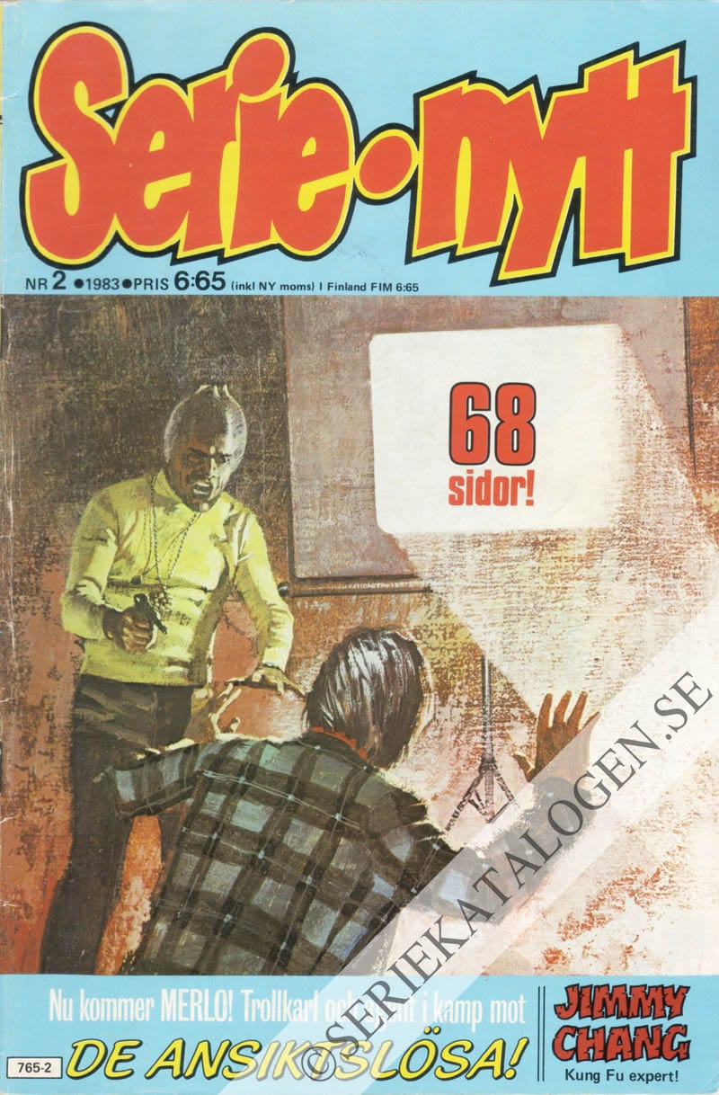Framsida på Serie-Nytt #2 (1983)