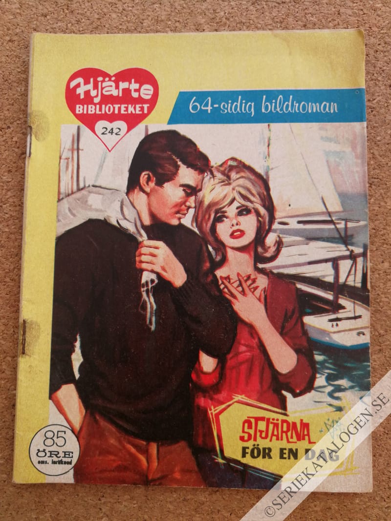 Framsida på Min melodis hjärtebibliotek Stjärna för en dag (1963)