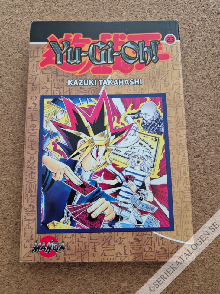 Framsida på Yu-Gi-Oh! #23 - Finalerna kan börja (2008)