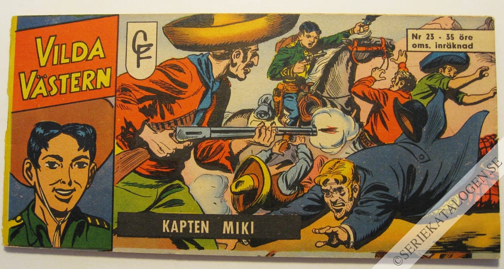 Framsida på Vilda Västern #23 (1963)