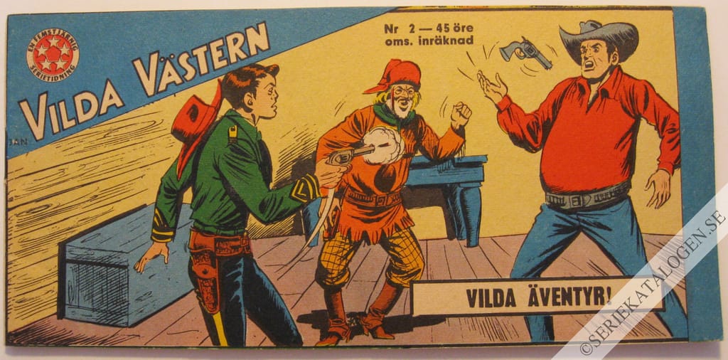Framsida på Vilda Västern #2 (1967)
