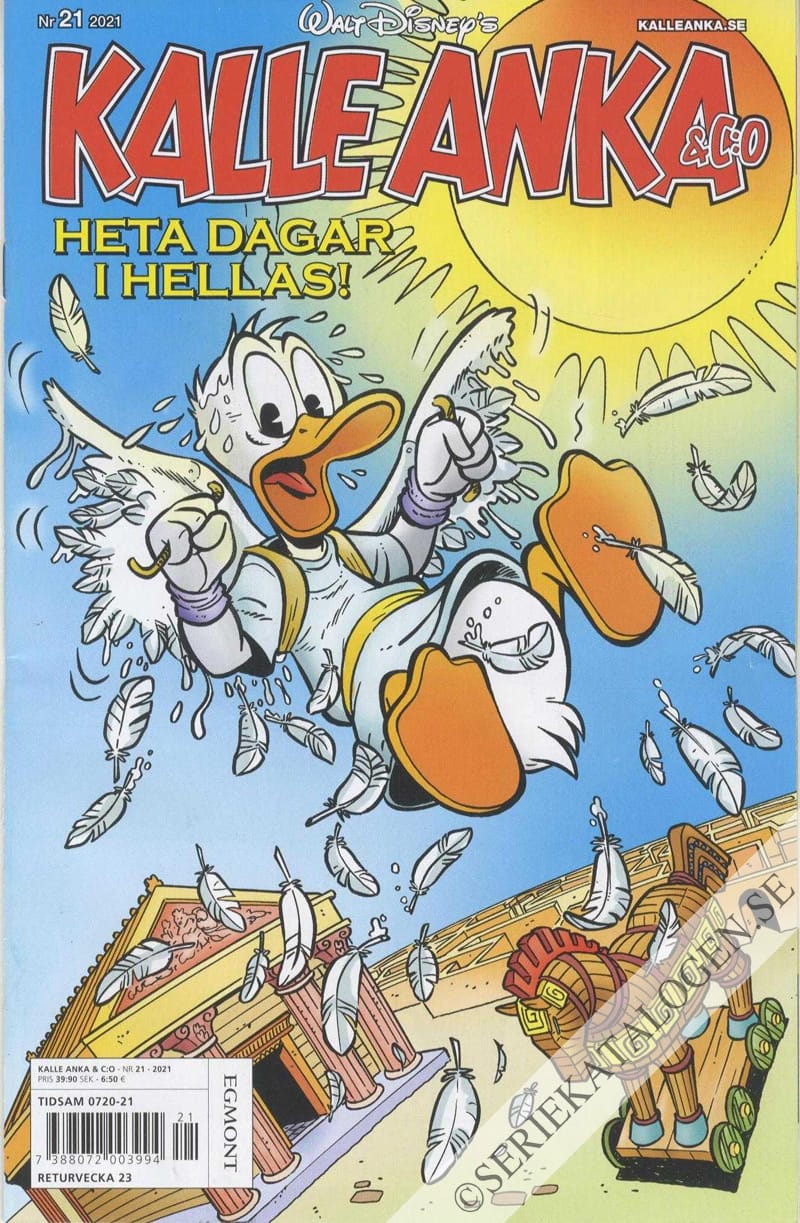 Framsida på Kalle Anka & C:o #21 (2021)