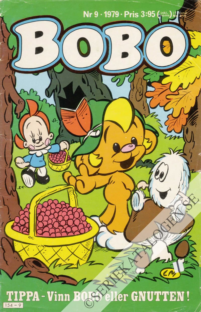 Framsida på Bobo #9 (1979)
