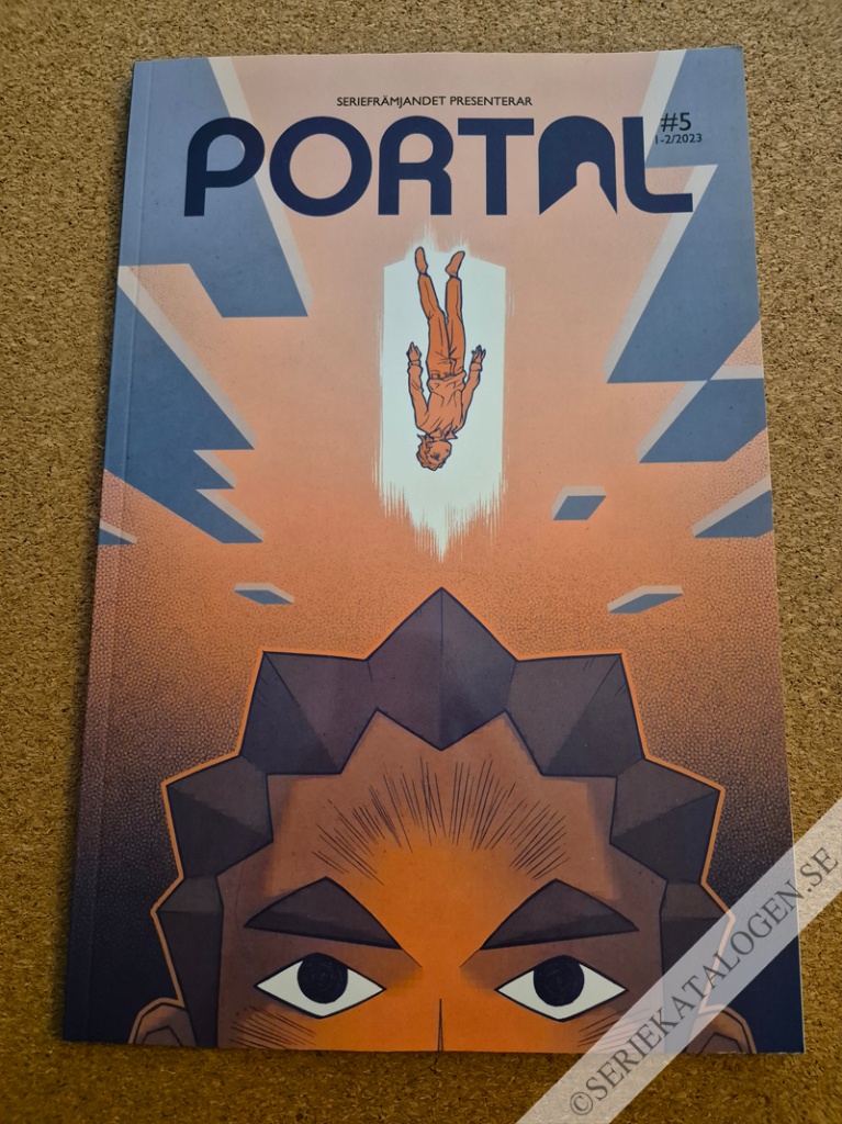 Framsida på Seriefrämjandet presenterar Portal #1-2 (2023)