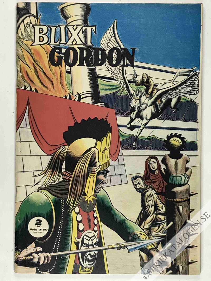 Framsida på Blixt Gordon #2 (1963)