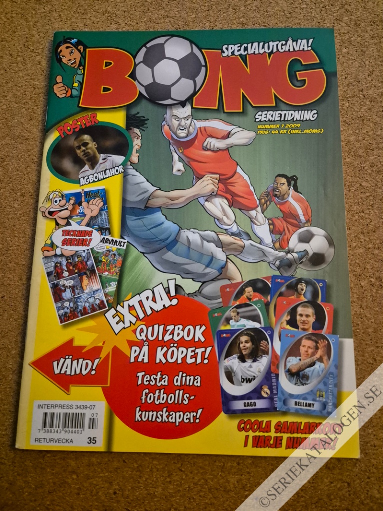 Framsida på Boing #7 (2009)