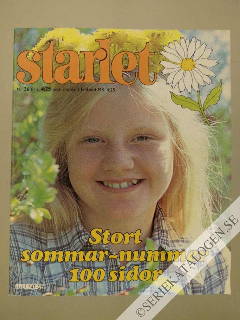Framsida på Starlet #26 (1978)