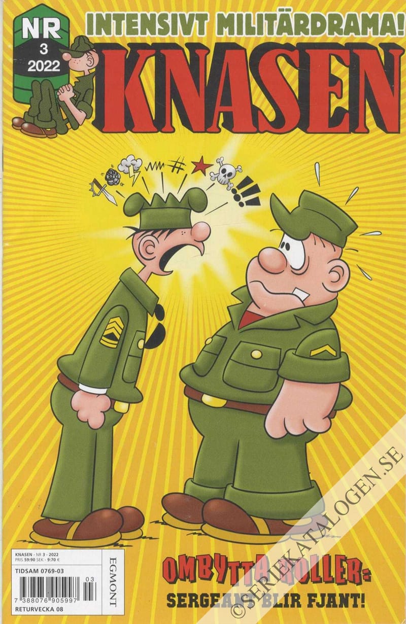Framsida på Knasen #3 (2022)