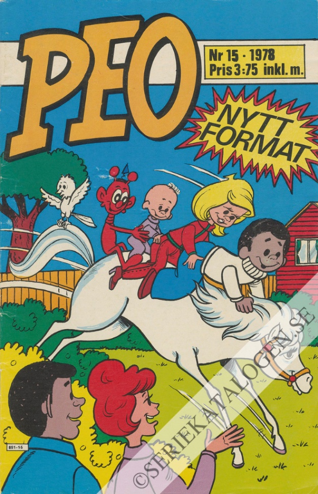 Framsida på Peo #15 (1978)