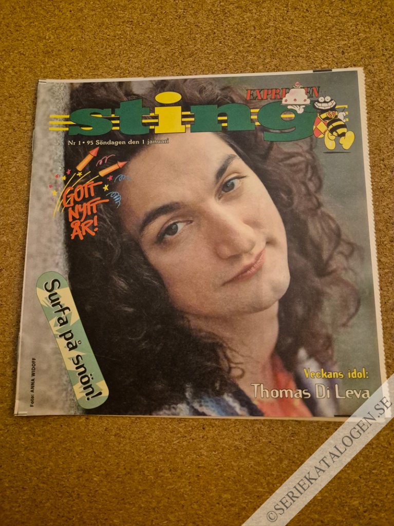 Framsida på Sting-Expressen #1 (1995)