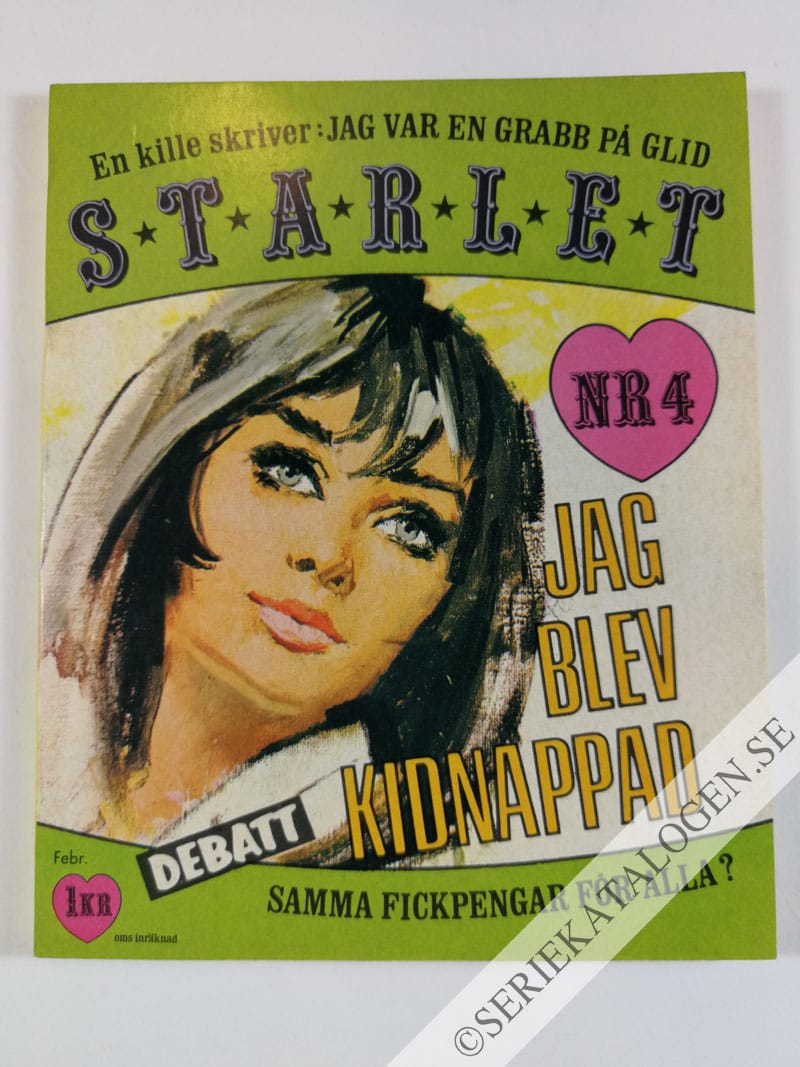 Framsida på Starlet #4 (1967)