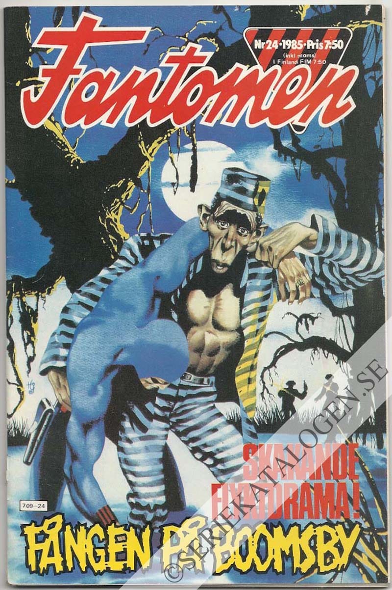 Framsida på Fantomen #24 (1985)
