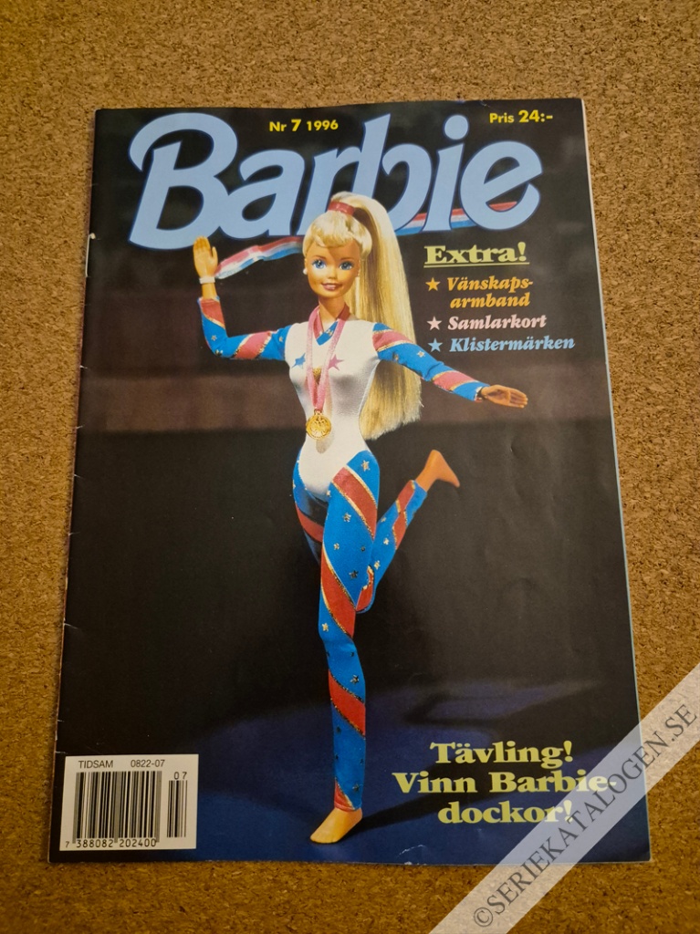 Framsida på Barbie #7 (1996)