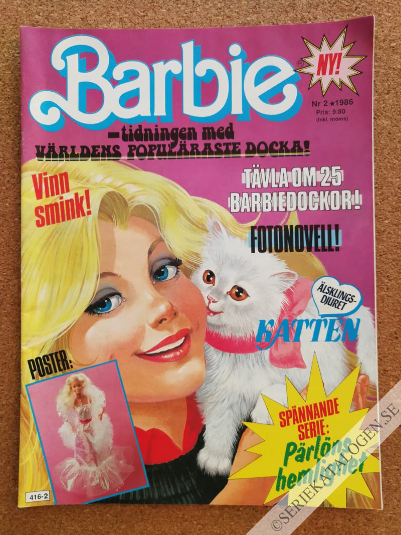 Framsida på Barbie #2 (1986)