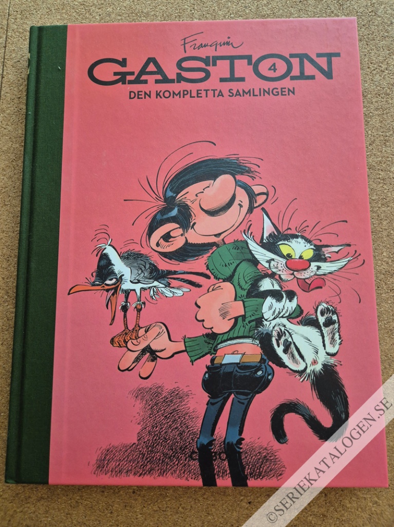 Framsida på Gaston - den kompletta samlingen #4 (2020)