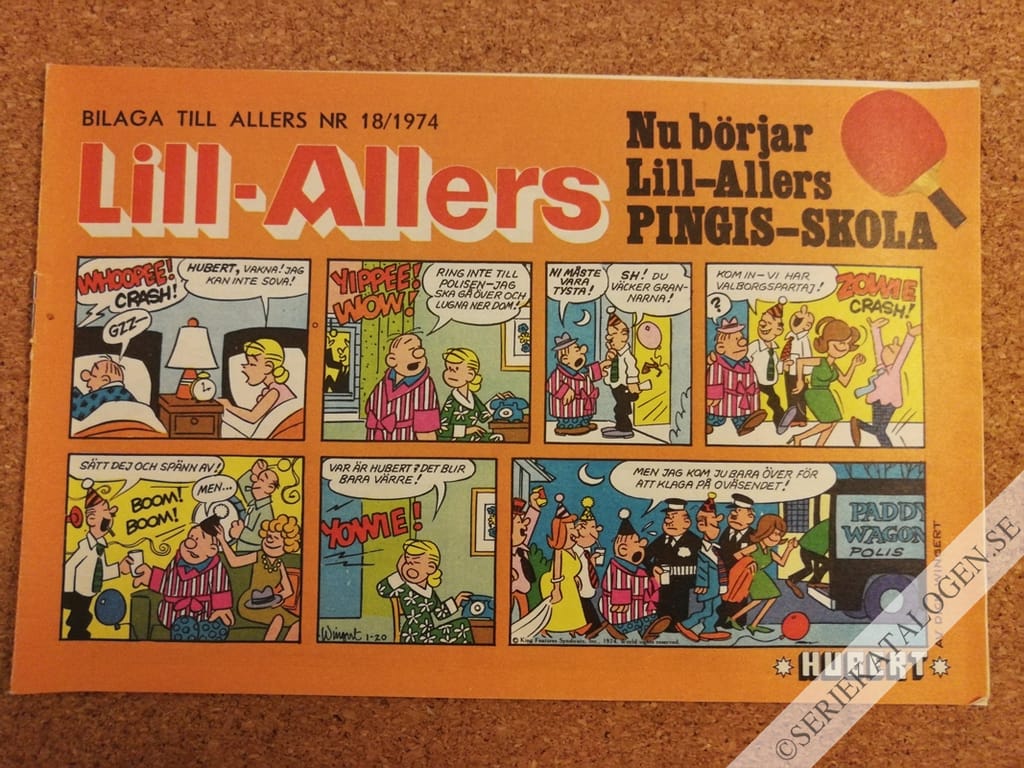 Framsida på Lill-Allers #18 (1974)