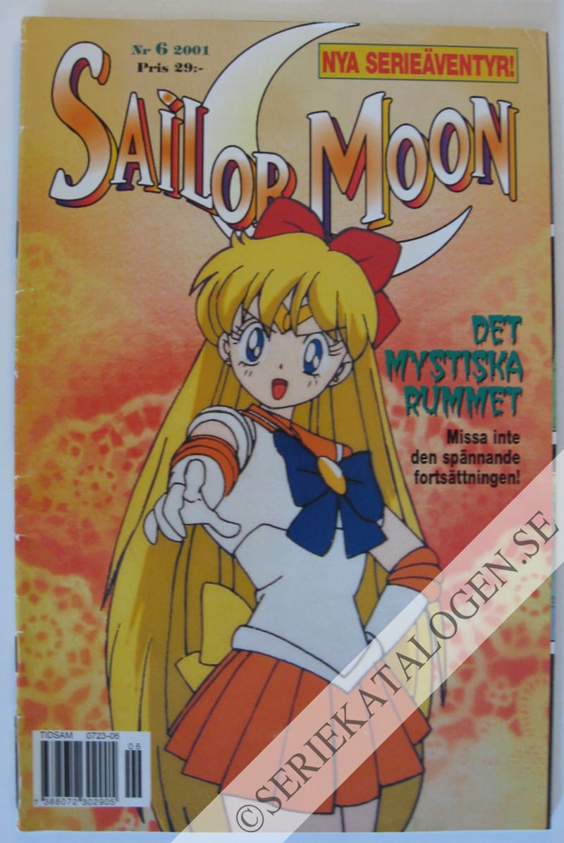 Framsida på Sailor Moon #6 - Det mystiska rummet del 2 (2001)