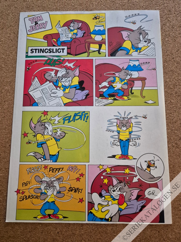 Baksida på Tom och Jerry (1991)