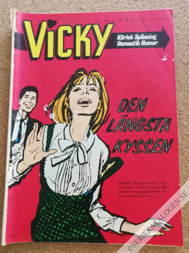 Framsida på Vicky #10 (1965)