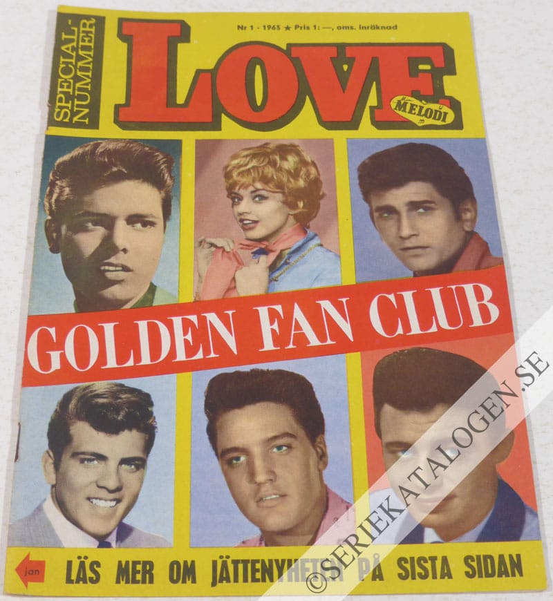 Framsida på Love! #1 (1963)