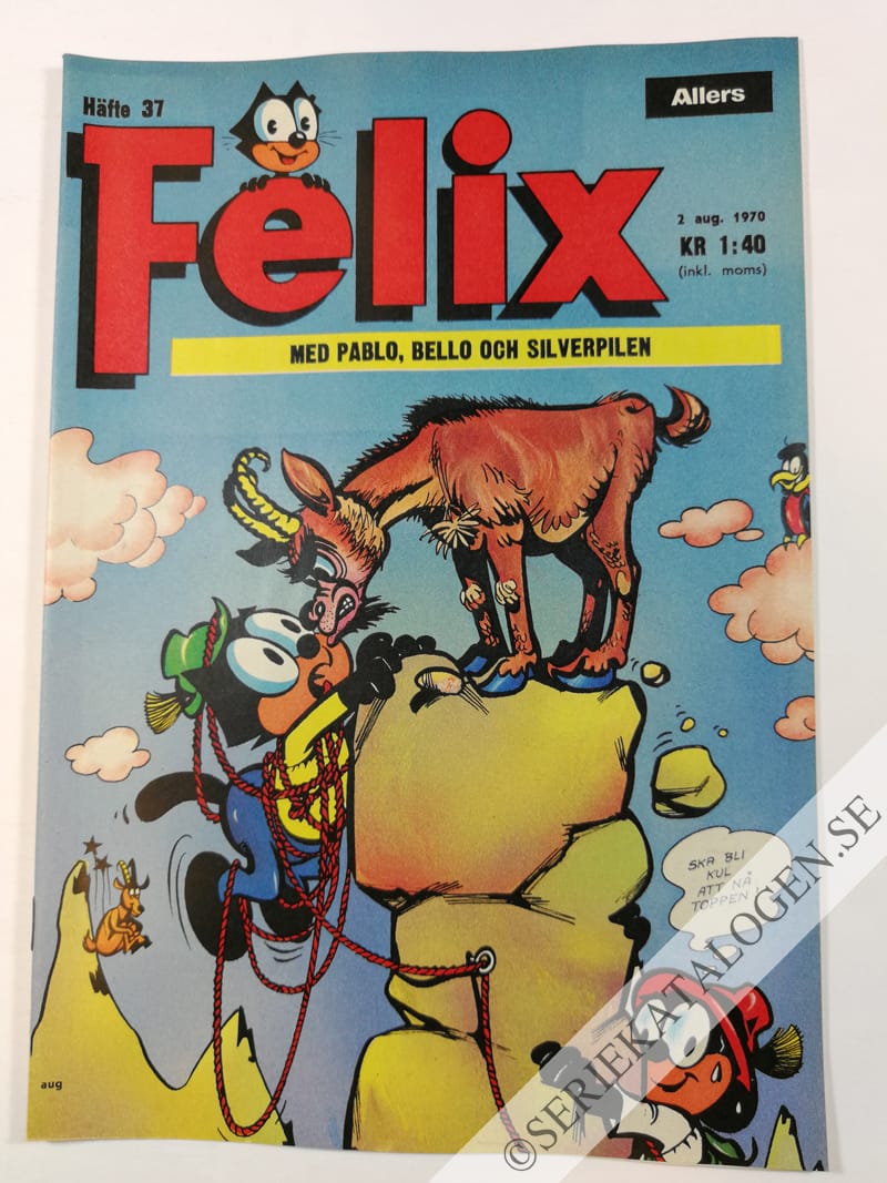 Framsida på Felix #37 (1970)