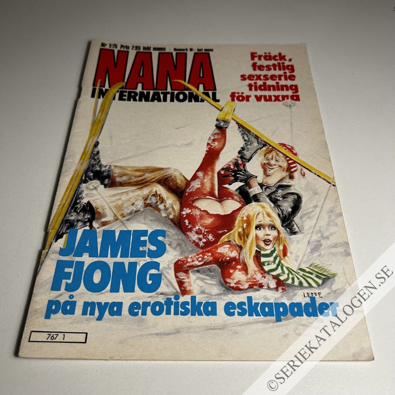 Framsida på Nana international #1 (1975)