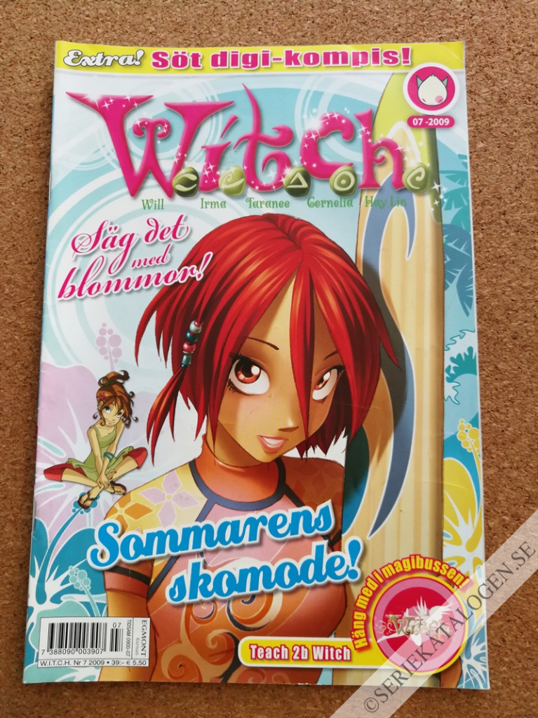 Framsida på W.i.t.c.h. #7 (2009)