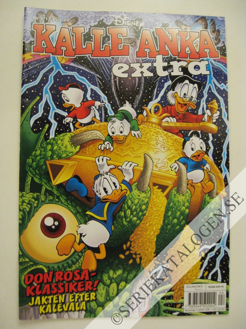 Framsida på Kalle Anka Extra #4 (2012)