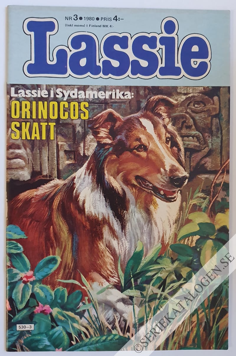 Framsida på Lassie #3 (1980)