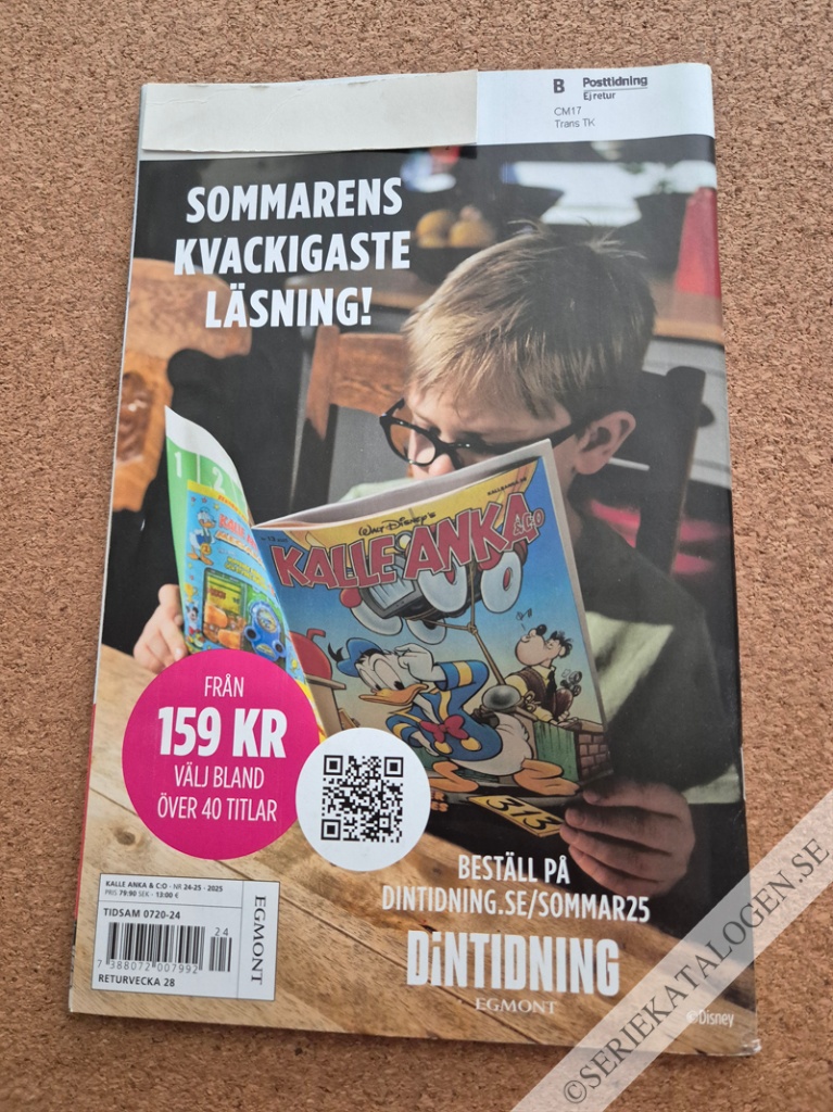 Baksida på Äventyr på Östersjön! (2025)