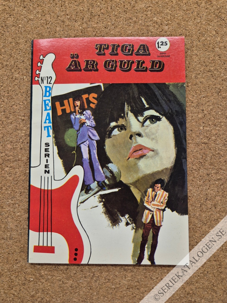 Framsida på Beatserien Tiga är guld (1967)