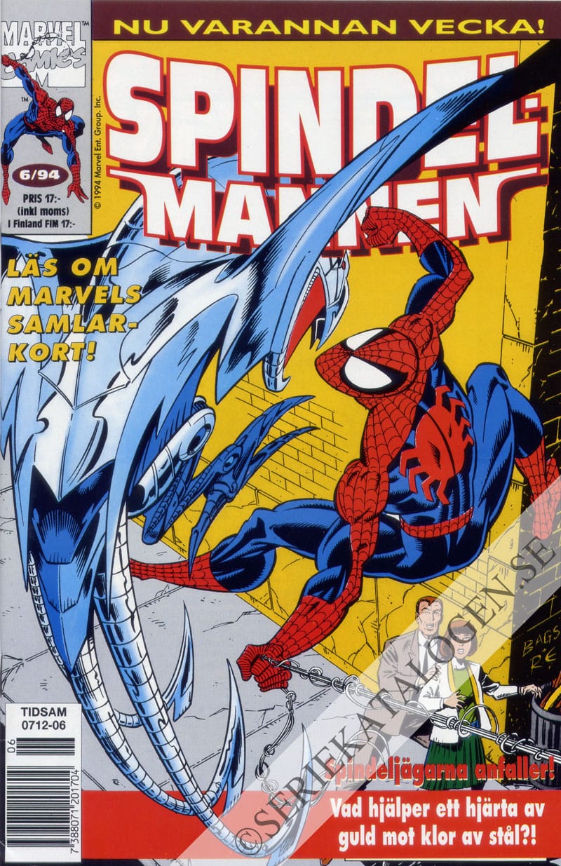 Framsida på Spindelmannen #6 (1994)