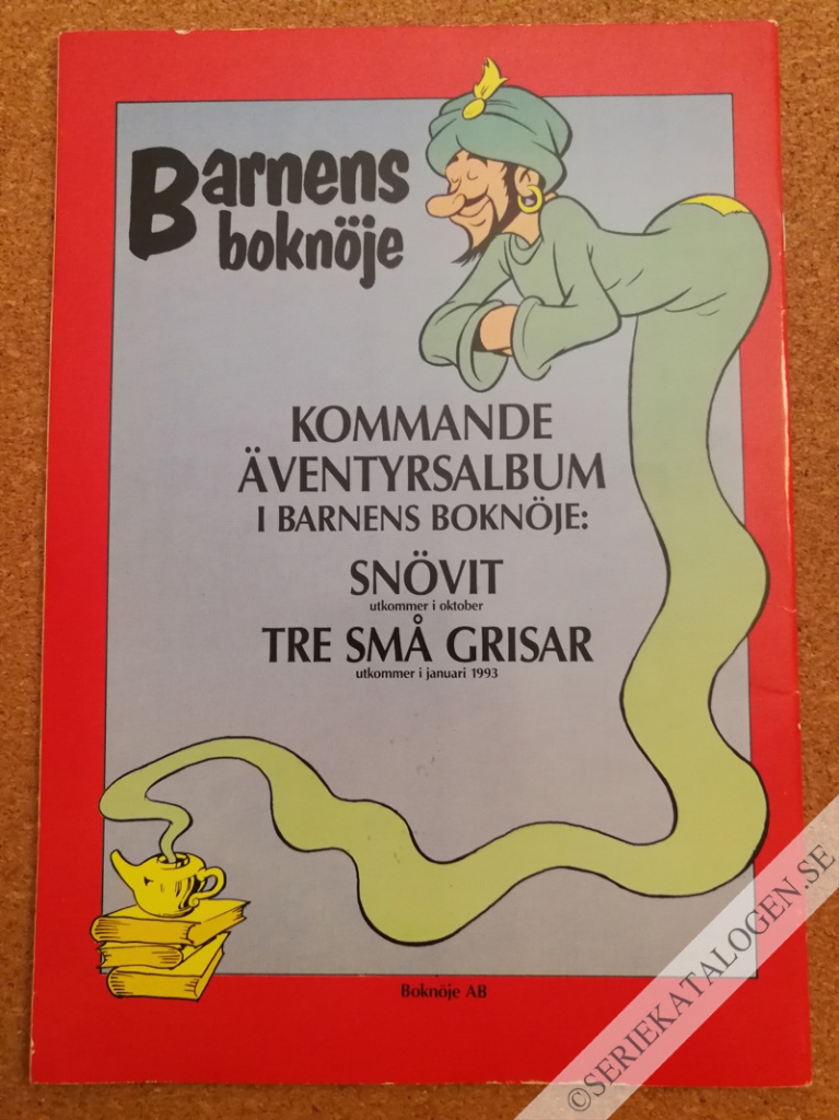 Baksida på Pinocchio (1992)