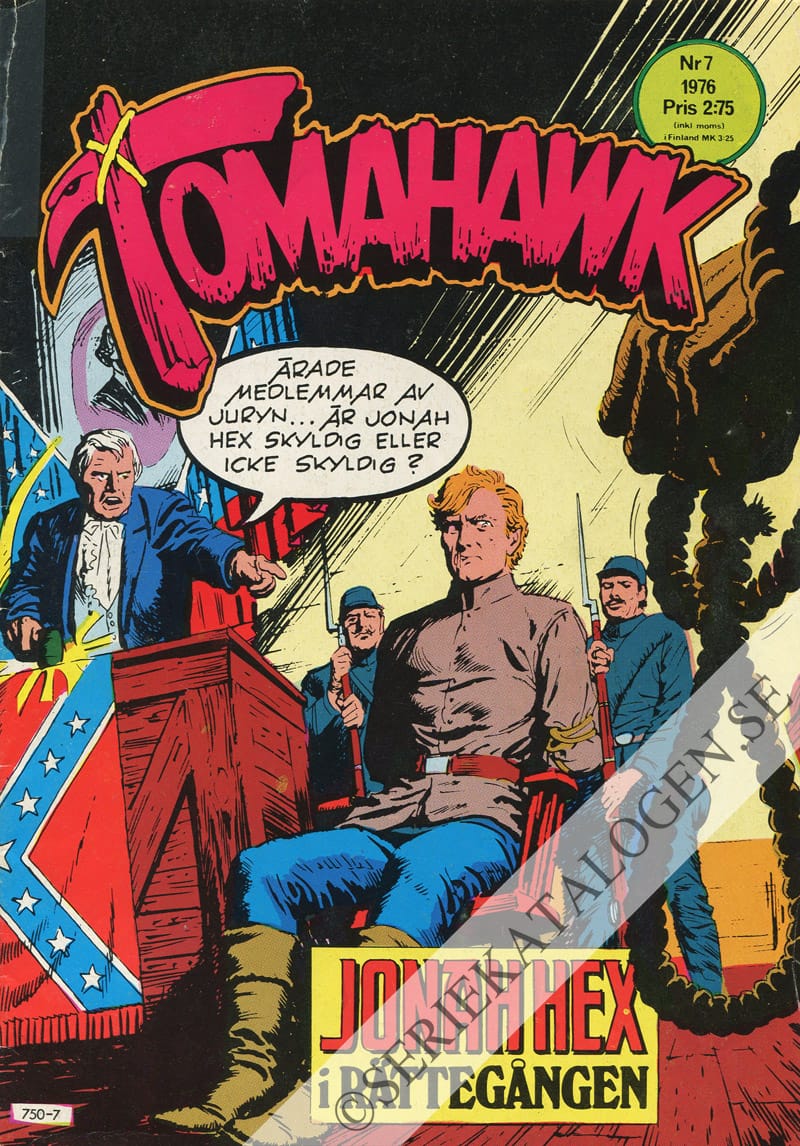 Framsida på Tomahawk #7 (1976)