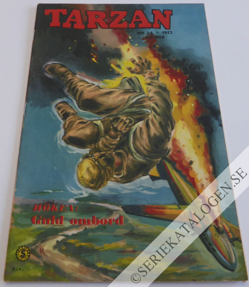 Framsida på Tarzan #24 (1952)