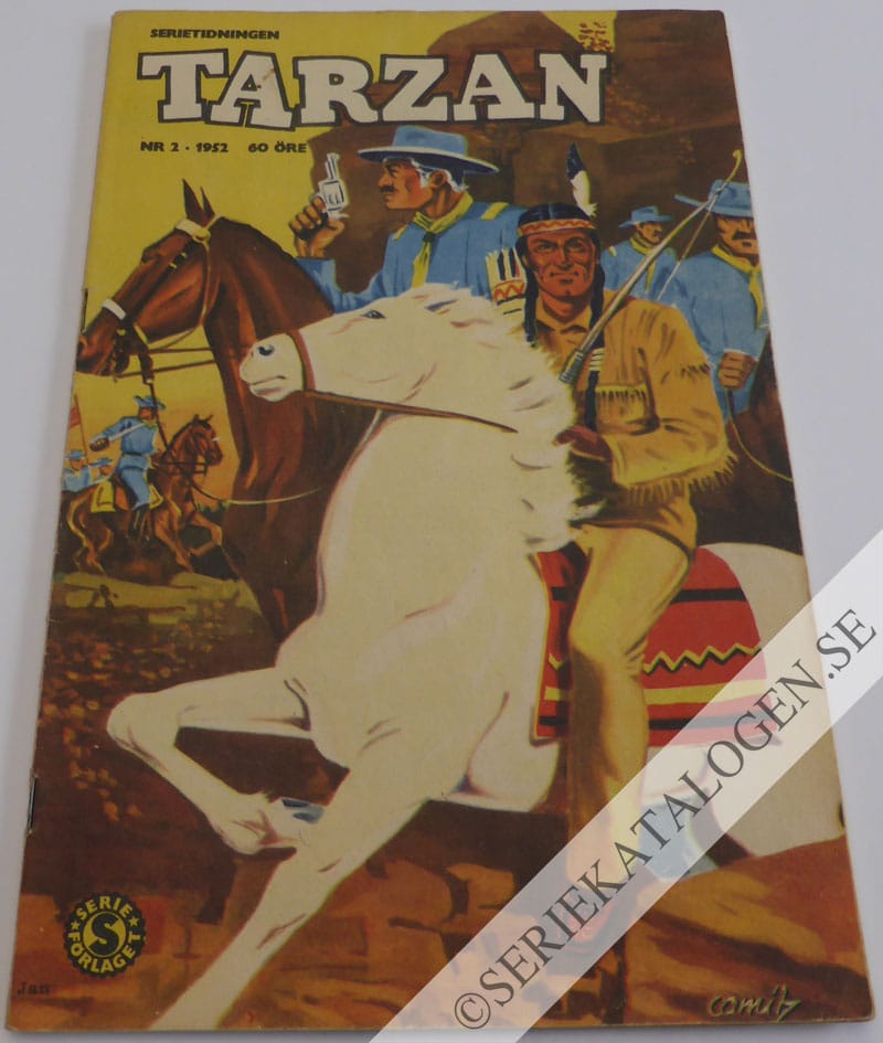 Framsida på Tarzan #2 (1952)