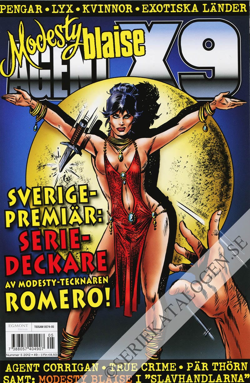 Framsida på Agent X9 #5 (2012)