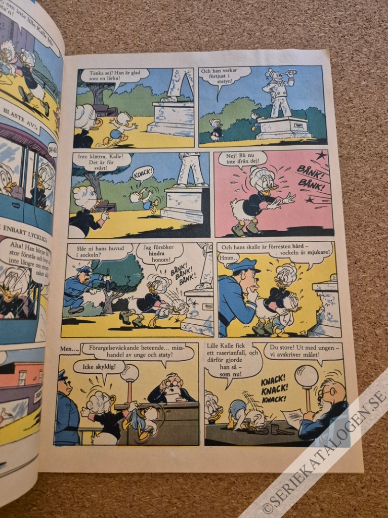 Exempel på Sånt är livet, Kalle Anka (1962)