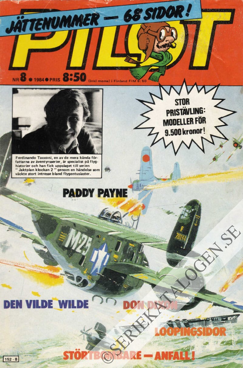 Framsida på Pilot-22 #8 (1984)