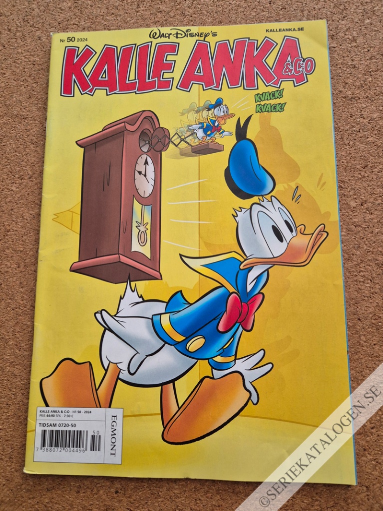 Framsida på Kalle Anka & C:o #50 (2024)