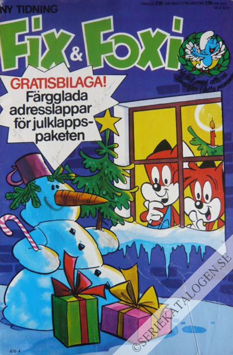 Framsida på Fix och Foxi #4 (1979)