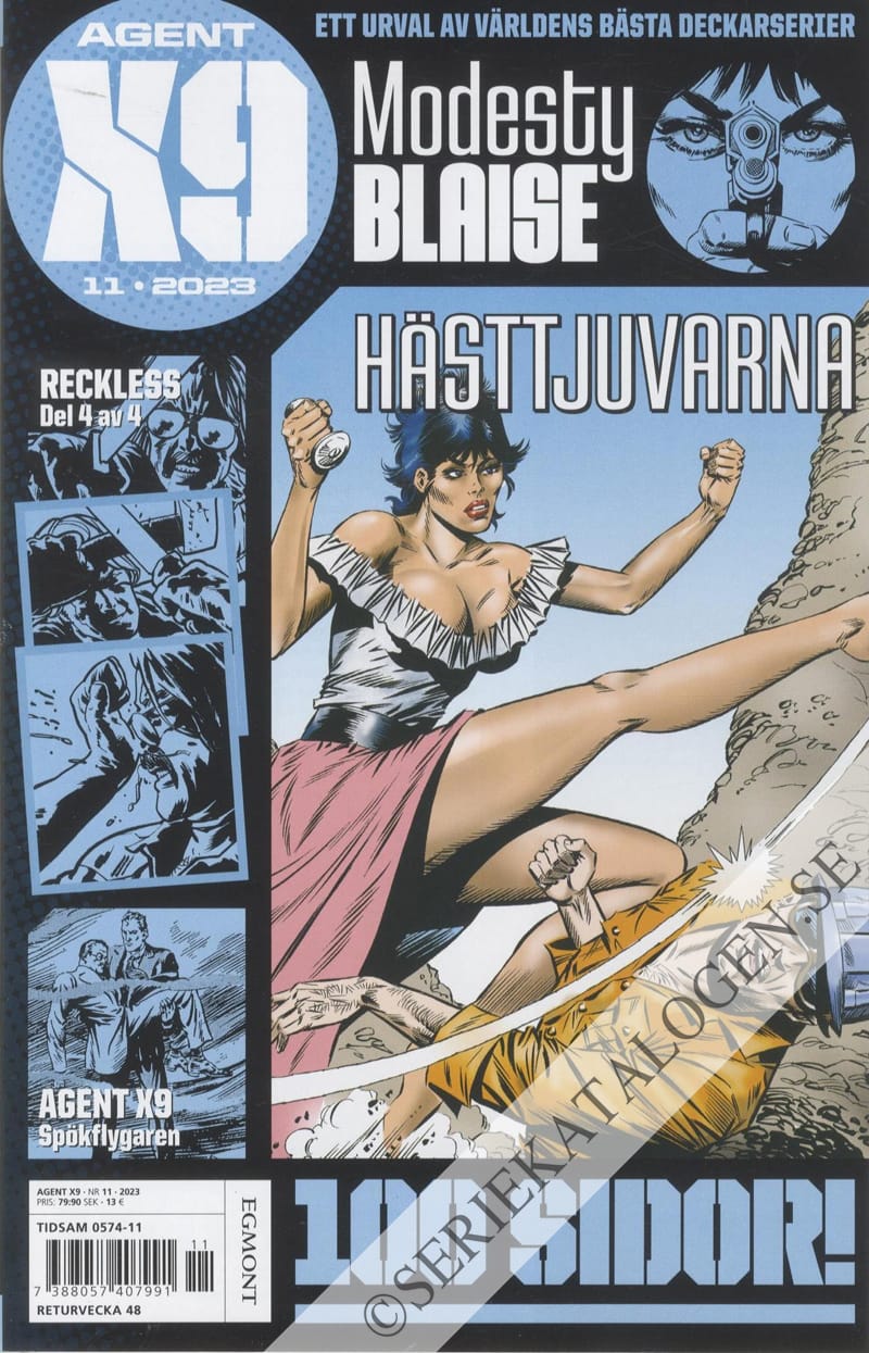 Framsida på Agent X9 #11 (2023)