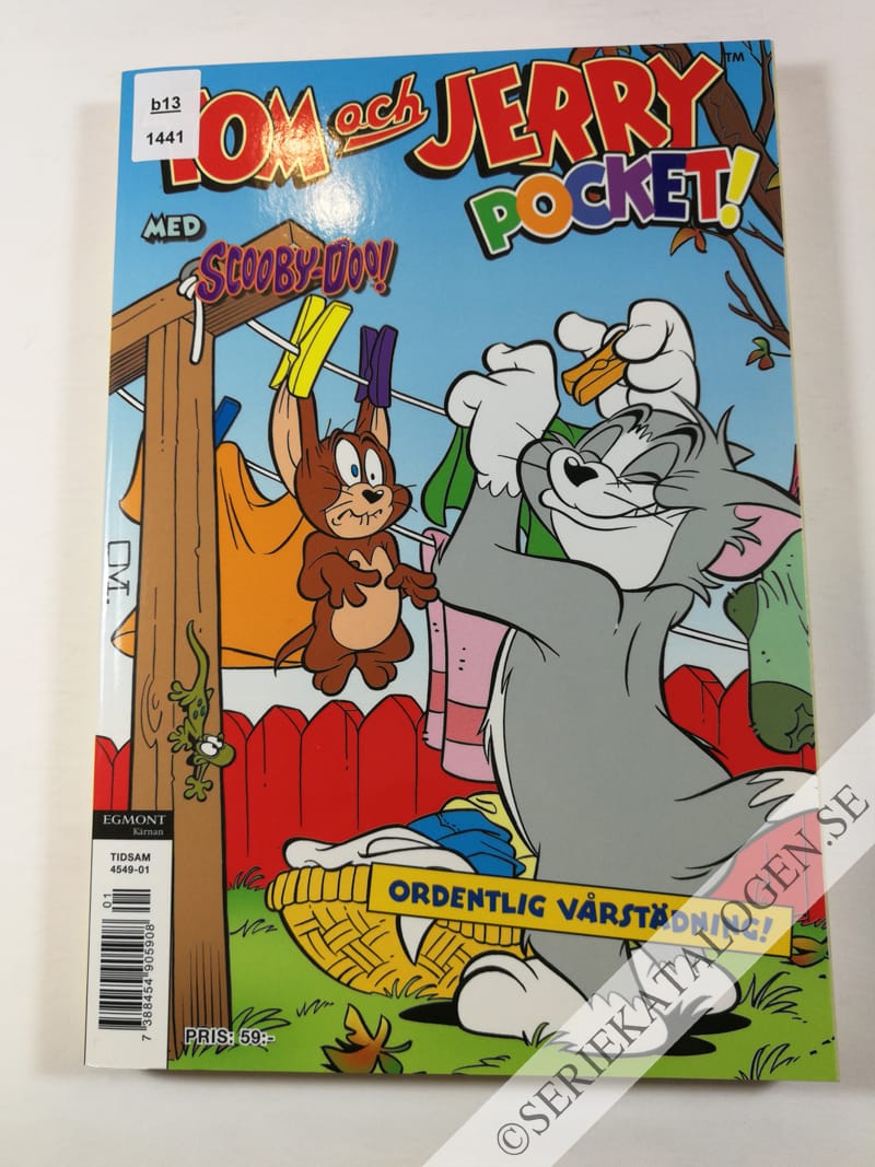 Framsida på Tom och Jerry-pocket! #1 (2012)