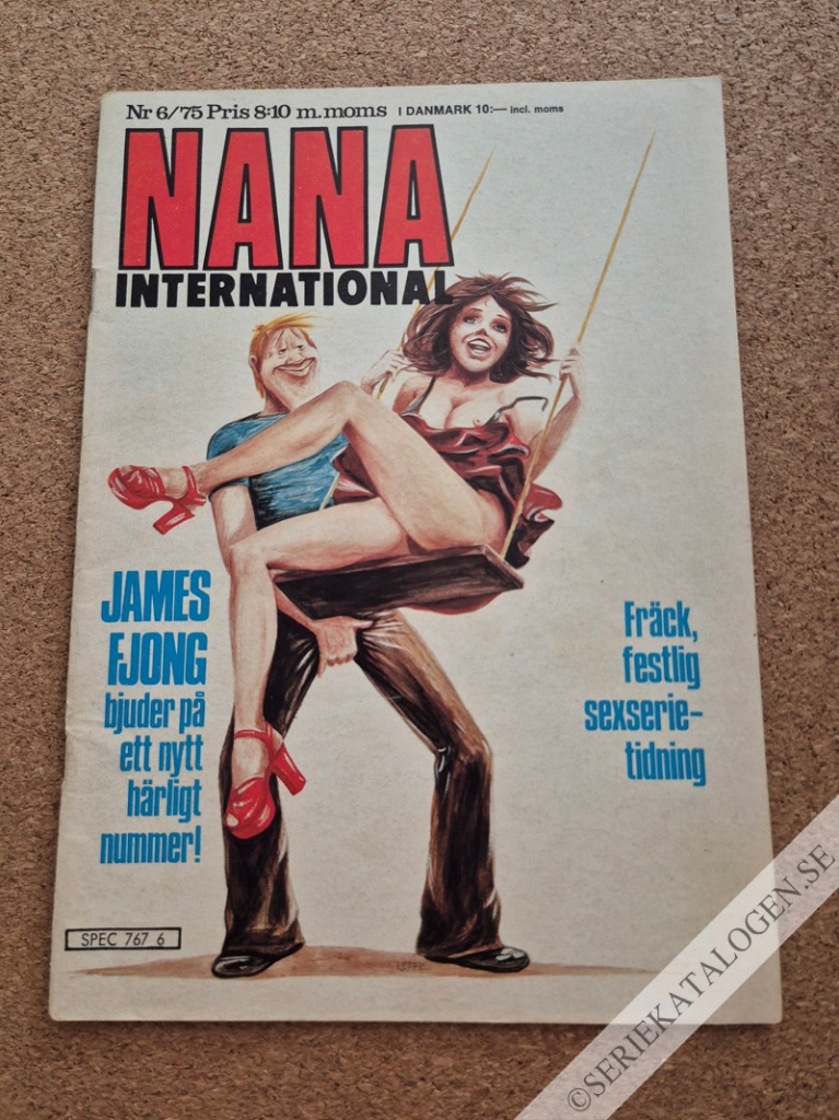 Framsida på Nana international #6 (1975)