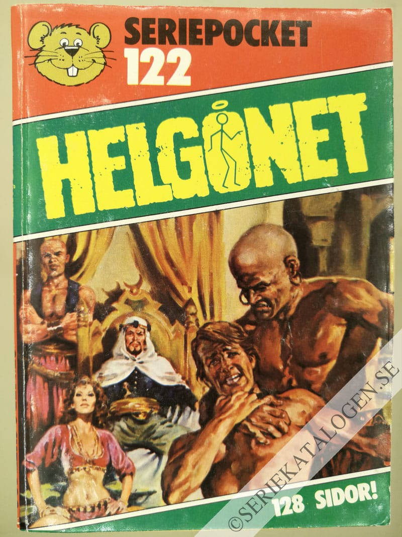 Framsida på Seriepocket #122 - Helgonet (1982)