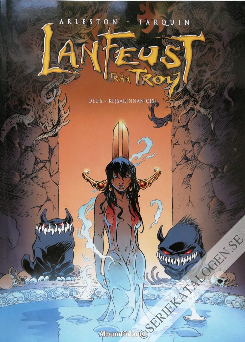 Framsida på Lanfeust från Troy Cixi - Kejsarinnan (2016)