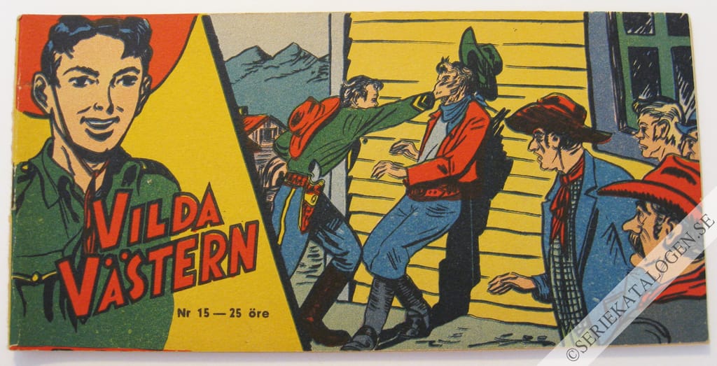 Framsida på Vilda Västern #15 (1956)